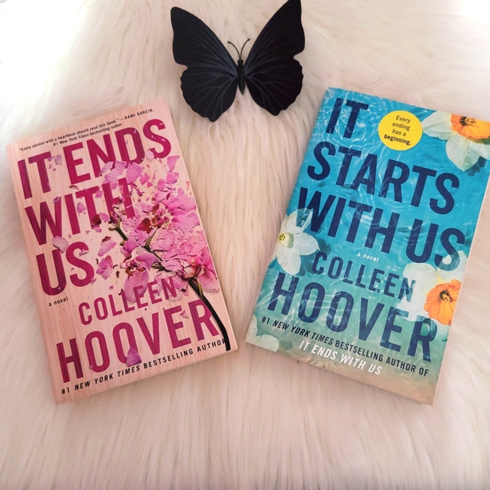 It Ends with Us and It Starts with Us 2 Books Set By Colleen Hoover